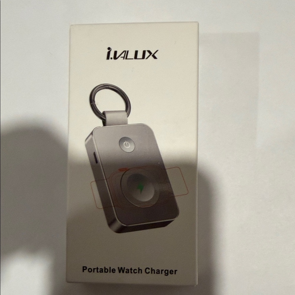 I.VALUX 2000mAh Portable Keychain Charger for Apple Watch Series 10/9/8/7/6/5